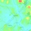 Highleadon topographic map, elevation, terrain
