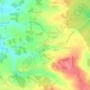 Tartassonne topographic map, elevation, terrain