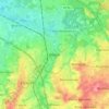 Bilzen topographic map, elevation, terrain