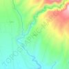 Legu topographic map, elevation, terrain