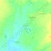 Bomonti topographic map, elevation, terrain