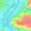 Le Peleux topographic map, elevation, terrain