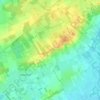 Venusberg topographic map, elevation, terrain