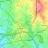 Great Barr topographic map, elevation, terrain