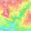 Le Cussou topographic map, elevation, terrain