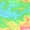 Avín topographic map, elevation, terrain