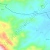 Tianzi topographic map, elevation, terrain