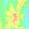 Altona topographic map, elevation, terrain