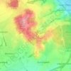 Boars Hill topographic map, elevation, terrain