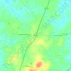 Bullock topographic map, elevation, terrain