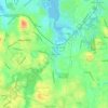 East Weymouth topographic map, elevation, terrain