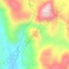 Bulu Marena topographic map, elevation, terrain