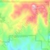 Needles Eye topographic map, elevation, terrain