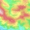 Hößlinswart topographic map, elevation, terrain