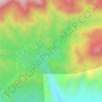 سرتنگ مسن topographic map, elevation, terrain