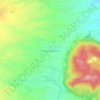 Banjarpanjang topographic map, elevation, terrain