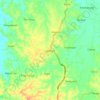 Jawilan topographic map, elevation, terrain