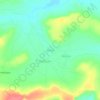 Binian topographic map, elevation, terrain