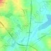 Heelalige topographic map, elevation, terrain