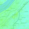 Sholapuram topographic map, elevation, terrain