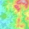 Spechting topographic map, elevation, terrain