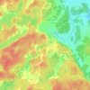 Kvarn topographic map, elevation, terrain