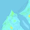 Ma Kyay Ngu topographic map, elevation, terrain