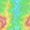 Gnocchetto topographic map, elevation, terrain