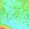 Fellingsbro topographic map, elevation, terrain