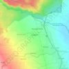 Tenggiran topographic map, elevation, terrain