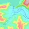 Dimbhe topographic map, elevation, terrain