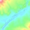 Horse Lake topographic map, elevation, terrain