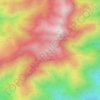 Sunset Point topographic map, elevation, terrain