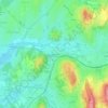 Bas de Chantrans topographic map, elevation, terrain