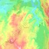 Googong topographic map, elevation, terrain