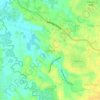 Bojong topographic map, elevation, terrain