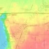 West Webster topographic map, elevation, terrain