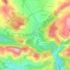 Les Oeufs topographic map, elevation, terrain