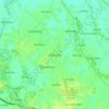 Binuang topographic map, elevation, terrain