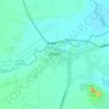 Udong topographic map, elevation, terrain