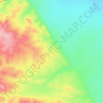 Коныстан topographic map, elevation, terrain