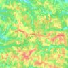Grands Fonds topographic map, elevation, terrain