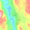 Ramsele topographic map, elevation, terrain