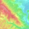 Bel-Aspect topographic map, elevation, terrain