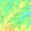 Blehen topographic map, elevation, terrain