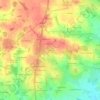 La Rinais topographic map, elevation, terrain