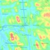 Dehiowita topographic map, elevation, terrain