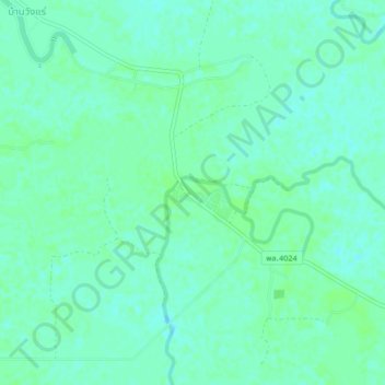 Ban Huaychan topographic map, elevation, terrain