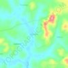 Hosakere topographic map, elevation, terrain
