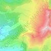 Chastreix-Sancy topographic map, elevation, terrain